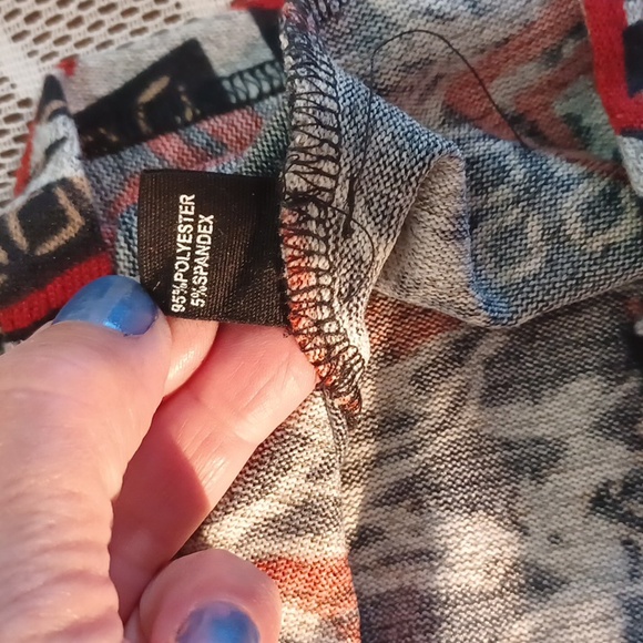 NEW! S/M Long Black Fashion Zipper Top 4561 - Picture 7 of 10